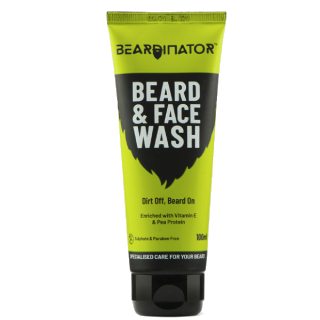 BEARDINATOR  Beard & Face Wash for Men, 100 ml at Rs.227